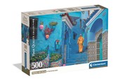Puzzle - Clementoni Puzzle HQC Blue Street of Chefchaouen 2026 - Compact 500 pieces 2D Puzzles - 35621