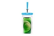 Handys - Anderes Zubehör - FIXED Float Waterproof Bag for Smartphones up to 6.8" - Blue - FIXFLT-BL