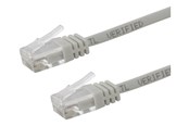 Netzwerk - Kabel - Deltaco patch cable - 1 m - grey - Grau - TP-61-SLIM