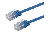Netzwerk - Kabel - Deltaco patch cable - 1.5 m - blue - Blau - TP-6105B-SLIM