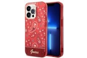 Handys - Cover & Cases - GUESS GUHCP14XHGBNHR iPhone 14 Pro Max 6.7" red/red hardcase Bandana Paisley - 3666339064075