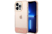 Handys - Cover & Cases - GUESS Translucent iPhone 14 Pro Max 6.7" Case - Pink - 3666339088378