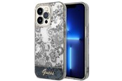 Handys - Cover & Cases - GUESS GUHCP14XHGPLHG iPhone 14 Pro Max 6.7 "gray / gray hardcase Porcelain Collection - 3666339090739