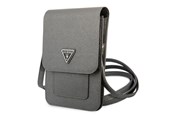 Taschen - GUESS Handbag GUWBSATMGR gray / gray Saffiano Triangle - 3666339050504