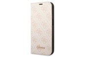 Handys - Cover & Cases - GUESS GUBKP14LHG4SHP iPhone 14 Pro 6.1 "pink / pink book 4G Vintage Gold Logo - 3666339083304