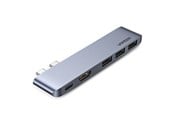 Dockingstationen - UGREEN 60559 Docking station for MacBook Pro & Air - 2x USB-C / 3x USB-A + HDMI - Grey - 60559
