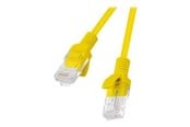 Netzwerk - Kabel - Lanberg patch cable - 25 cm - yellow RAL 1016 - Gelb - PCU5-10CC-0025-Y