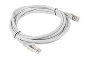 Netzwerk - Kabel - Lanberg patch cable - 25 cm - grey RAL 7035 - Grau - PCF5-10CC-0025-S