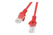 Netzwerk - Kabel - Lanberg patch cable - 5 m - red RAL 3017 - Rot - PCU6-10CC-0500-R