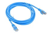 Netzwerk - Kabel - Lanberg patch cable - 50 cm - blue RAL 5012 - Blau - PCF6-10CC-0050-B