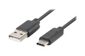 USB Kabel - Lanberg - USB-C cable - USB-C to USB Type A - 1.8 m - CA-USBO-31CU-0018-BK
