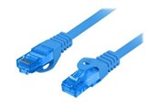 Netzwerk - Kabel - Lanberg patch cable - 3 m - grey RAL 5012 - Grau - PCF6A-10CC-0300-B