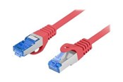Netzwerk - Kabel - Lanberg patch cable - 10 m - red RAL 3017 - Rot - PCF6A-10CC-1000-R