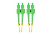 Netzwerk - Kabel - Lanberg patch cable - 1 m - yellow - Gelb - FO-SASA-SD11-0010-YE