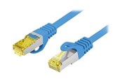 Netzwerk - Kabel - Lanberg patch cable - 50 cm - blue RAL 5012 - Blau - PCF6A-10CU-0050-B
