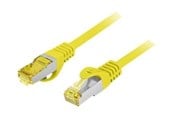 Netzwerk - Kabel - Lanberg patch cable - 50 cm - yellow RAL 1016 - Gelb - PCF6A-10CU-0050-Y