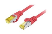 Netzwerk - Kabel - Lanberg patch cable - 1 m - red RAL 3017 - Rot - PCF6A-10CU-0100-R