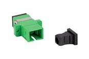 Netzwerk - Kabel - Lanberg network coupler - green - Grün - FA-SCAP-SS01-2501-BK
