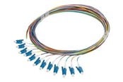 Netzwerk - Kabel - Lanberg pigtail - 2 m - multicolour - Schwarz - FP-LCUP-SS21-1202-MC