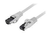 Netzwerk - Kabel - Lanberg patch cable - 3 m - grey - Grau - PCF8-10CU-0300-S
