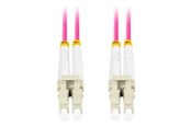 Netzwerk - Kabel - Lanberg patch cable - 50 cm - purple - Lila - FO-LULU-MD41-0005-VT