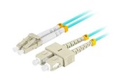 Netzwerk - Kabel - Lanberg patch cable - 1 m - aqua - Blau - FO-LUSU-MD31-0010-TQ