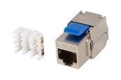 Netzwerk - Kabel - Lanberg keystone module - silver - Silber - KSF5-4000