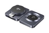 Handys - Adapter und Ladegeräte - Unitek P1300A charging station - 3-in-1 foldable Qi2 - 15 watt - P1300AGY01