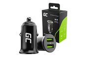 Handys - Adapter und Ladegeräte - Green Cell PowerRide Nano36 car power adapter - 2 x USB - 36 watt - CADM-GC-36AA