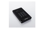 Festplatten - Extern - iStorage diskAshur³ - hard drive - 4 TB - USB 3.2 Gen 1 - TAA Compliant - Extern Festplatte - 4TB - Schwarz - IS-DA3-256-4000-B