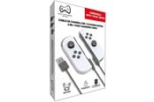 Gaming Zubehör - Deep Explorer 2-in-1 Joy-Con Fast Charging Cable - Ladegerät - Nintendo Switch - 721688537588