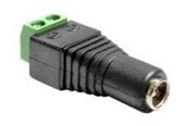Stromkabel (Intern) - DeLOCK - power adapter - 2 pin terminal block to DC jack 5.5 x 2.5 mm - 65485