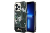Handys - Cover & Cases - GUESS GUHCP14LHGJGHA iPhone 14 Pro 6.1" green/green hardcase Jungle Collection - 3666339064426