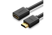 Display Kabel - UGREEN HD107 HDMI (Male) to HDMI (Female) 4K Cable 1m - Black - 10141
