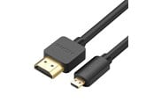 Display Kabel - UGREEN 30102 HDMI to micro HDMI Cable (HDMI V2.0 / 4K 60Hz / 30AWG) - 1.5m - Black - 30102