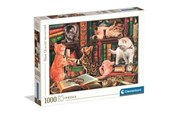 Puzzle - Clementoni Puzzle HQC Curious Whiskers 2026 1000 pieces 2D Puzzles - 37100
