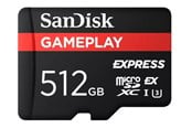 Speicherkarten - SANDISK GamePlay microSD Express - 880MB/s - 512GB - SDSQXFN-512G-GN6GN