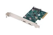 Controller - Lanberg - USB adapter - PCI Express x1 - USB-C 3.2 Gen 2 x 2 - PCE-UC3-002