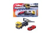 Spielzeugauto - Majorette ADAC Abschleppwagen gelb m. Ford GT rot - 8503002001Q01