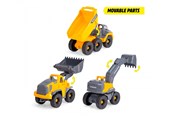 Spielzeugauto - Dickie Volvo Robuste Arbeitsflotte - 203725007