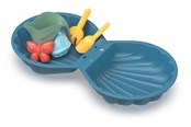 Spielzeug - Smoby S.Life einfacher Garni. Mini-Sandkasten - 7600868001