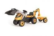 Spielzeug - Smoby Builder Max Traktor + Anhänger - 7600710304