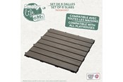 Spielzeug - Smoby S.Life Set mit 6 Platten 45 x 45 cm - 7600810907