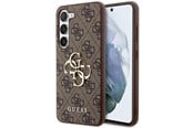 Handys - Cover & Cases - GUESS GUHCS23S4GMGBR S23 S911 brown/brown hardcase 4G Big Metal Logo - 3666339114879