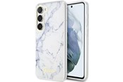 Handys - Cover & Cases - GUESS GUHCS23MPCUMAH S23+ S916 white/white hardcase Marble - 3666339117412
