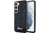 Handys - Cover & Cases - GUESS GUHCS23MPCUMAK S23 +S916 black/black hardcase Marble - 3666339117382