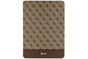 Tablets - Cover & Case - GUESS 4G Stripe Allover case for iPad Pro 12.9" - brown - 3666339119300