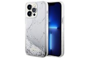Handys - Cover & Cases - GUESS GUHCP14XLCSGSGH iPhone 14 Pro Max 6.7" white/white hardcase Liquid Glitter Marble - 3666339127336