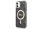 Handys - Cover & Cases - GUESS GUHMN61H4STK iPhone 11 6.1" black/black hardcase 4G MagSafe - 3666339126797