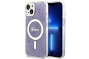 Handys - Cover & Cases - GUESS GUHMP14MH4STU iPhone 14 Plus 6.7" purple/purple hardcase 4G MagSafe - 3666339127206